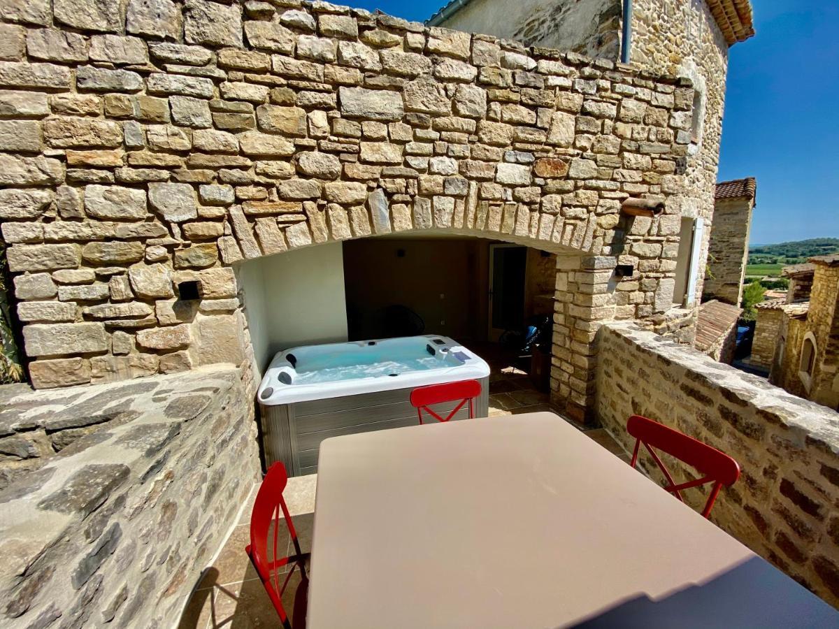 La Maison Des Vendangeurs - Table D'Hotes Le Soir Du Jeudi Au Dimanche- Jacuzzi - Balneo Spa - Acces Piscine Pour Toutes Les Chambres Sauf Studio Coquet- Piscine De Mai A Mi-Octobre Martignargues Zewnętrze zdjęcie